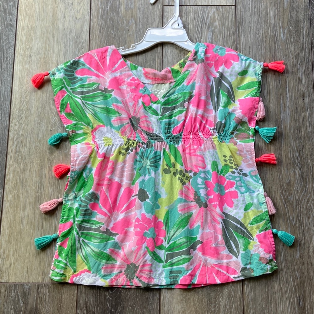 Toddler girl beach cover up